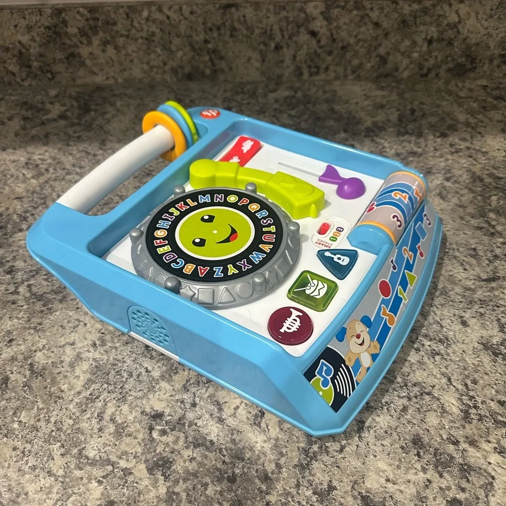 Dj Remix Record Player & Video Game Controller Fisher Price Toys